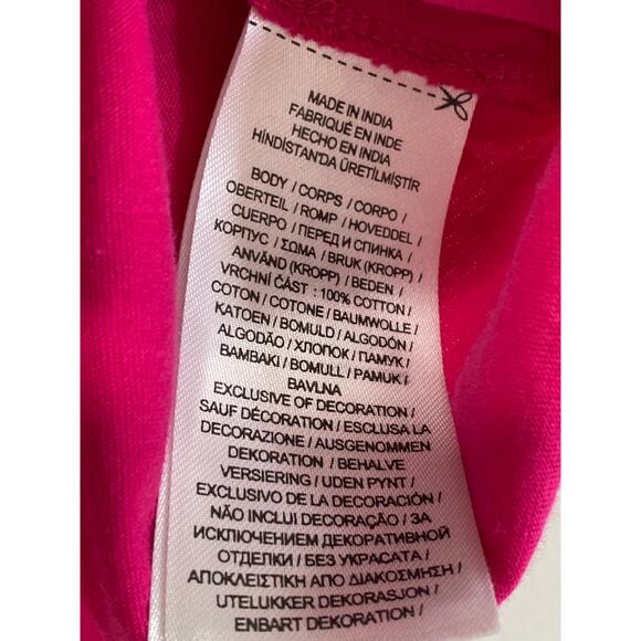 Lauren Ralph Lauren Jersey Flutter Sleeve Cotton Top XL Black Label Quiet Luxury - Picture 8 of 10